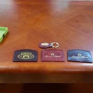 Vintage Etienne Aigner Pocket mirrors and keyfob